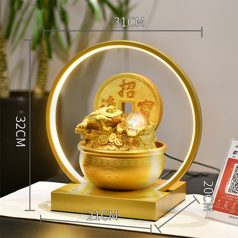 SKU-04-golden cicada_Lamp Ring